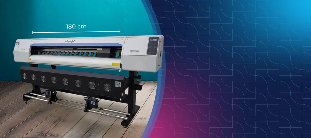 Audley SUB 180 PRO imprimantă sublimare role 180cm + set cerneală