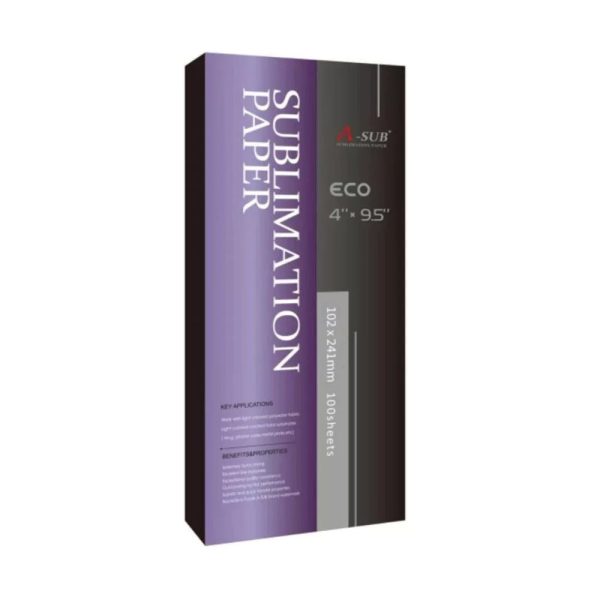 A-SUB 100g hârtie sublimare  - 100buc  - bögre - 240x100mm