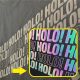 SD Reflective folie hologram de tăiat și călcat  - 01 - Holo