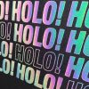 SD Reflective folie hologram de tăiat și călcat  - 01 - Holo