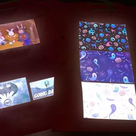   SD PU folie de tăiat și călcat printabil reflexiv - 01 - alb