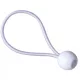 Elastic de fixare a prelatei  bungee ball - Alb