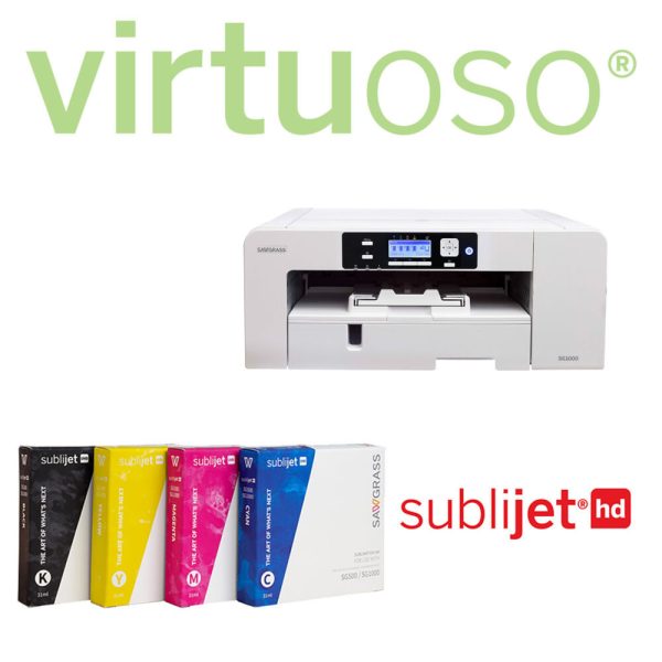 Sawgrass SG1000 A3 imprimantă sublimare + SubliJet UHD set vopsea