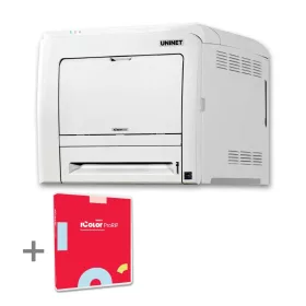  DEMO Uninet IColor 540 imprimantă led A4 cu toner alb +  PRORIP software