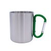 Cana metalica  cu carabina si maner menta sublimabilă