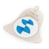 Ornament pentru brad sublimat - clopoțel - Argint