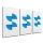 Wunderboard Placă aluminiu sublimare - 914,4 x 914,4 mm