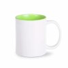 Cană sublimabil cu interior colorat - menta