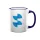Cană colorată sublimare - Albastru