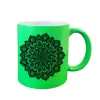 Cană sublimare neon (mat) - Verde
