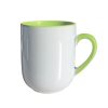 Cană sublimabil cu interior colorat - verde