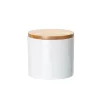 Szublimációs kerámia tároló bambusz fedéllel 16oz
