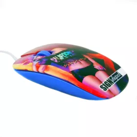 3D mouse PC sublimare  - Albastru