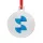 Ornament sublimabil brad acrilic - sfera