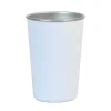 Szublimációs pohár műanyag bevonattal-Fehér