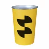 Szublimációs pohár műanyag bevonattal-Sárga