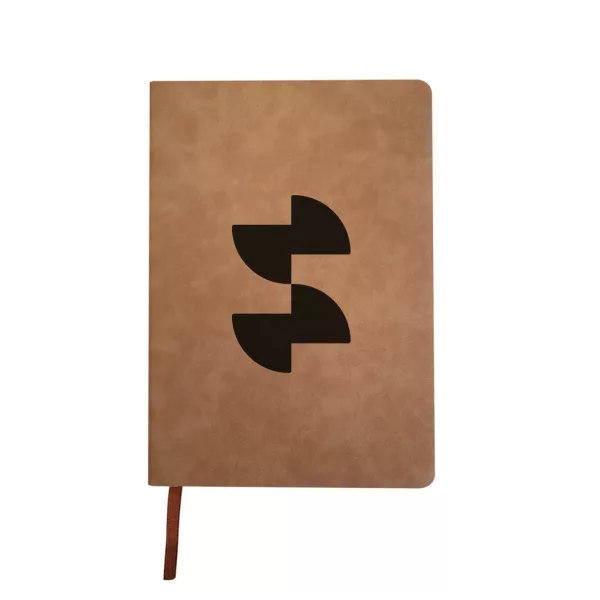 Szublimációs PU jegyzetfüzet-Barna