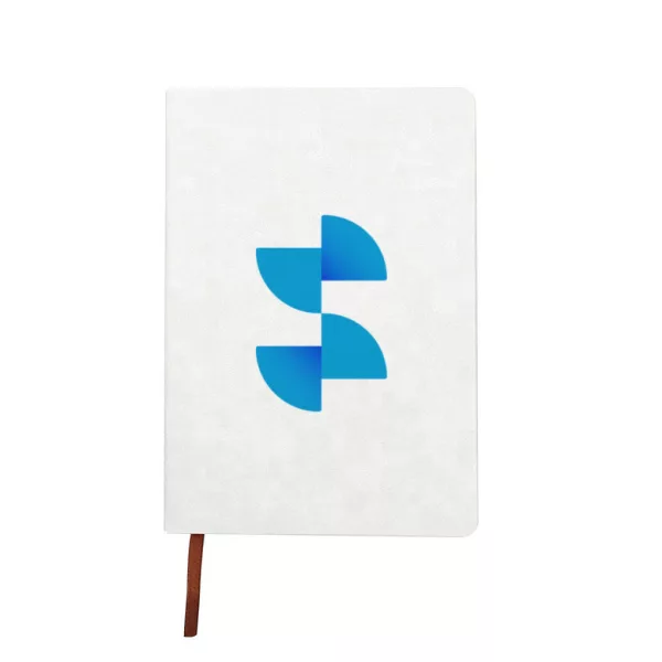 Szublimációs PU jegyzetfüzet-Fehér