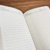 Szublimációs PU jegyzetfüzet-Fehér