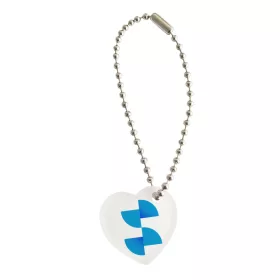 Szublimációs szív alakú charm