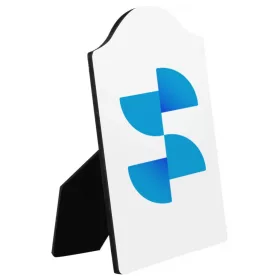   Tablou de masă din lemn arcuită,  sublimată ChromaLuxe (5860)