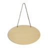 Placa sublimare din lemn natural - ovala