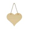 Placa sublimare din lemn natural - inima