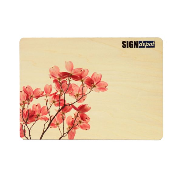 Placă lemn natural pentru sublimare 28x20cm