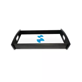   Tavă de servire neagră pentru sublimare Unisub - 365,1x244,4 mm (5987)