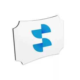   Poză de masă pătrată din lemn pentru sublimare unisub 178x127mm (4747)