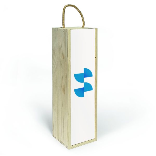 Cutie de vin pentru sublimare cu folie sublimabil