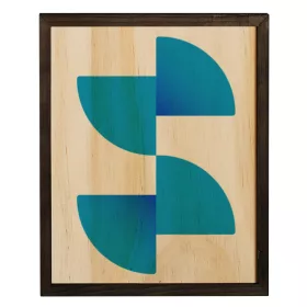 Panou foto din lemn cu sublimare și ramă 30,5 x 45,7 cm