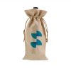 Sac pentru băuturi din pânză sublimabilă 34x17cm