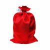 Sac Mos Craciun pentru sublimare - alb/rosu lucios