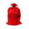 Sac Mos Craciun pentru sublimare - alb/rosu lucios