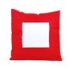 Față de pernă decorativă pentru sublimare colorata 40x40 cm - Roșu