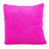 Față de pernă sublimabilă cu spate pluș40x40 cm - Pink