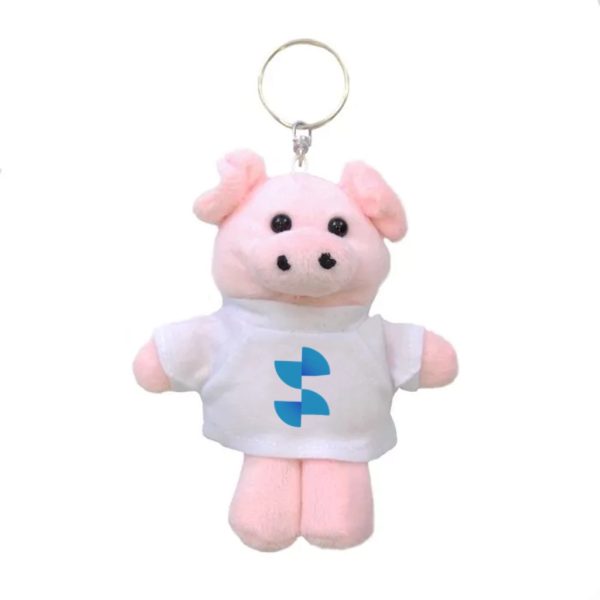 Breloc porc de pluș sublimare