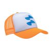 Șapcă de baseball Trucker sublimare - alb / Portocaliu