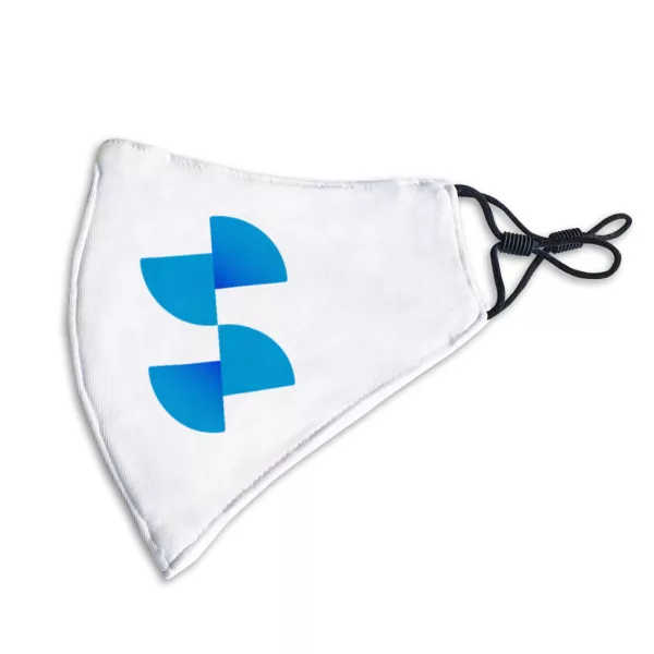 Mască de gură  sublimabilă cu curea reglabilă - adult