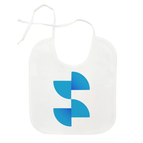 Bavete bebe sublimare - alb