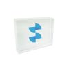 Bloc sublimabil cristal 80x60x20mm