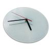 Ceas de perete din sticla sublimabil 20cm - Texturat