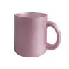 Cană din sticlă cu sclipici  sublimabil 3dl roz