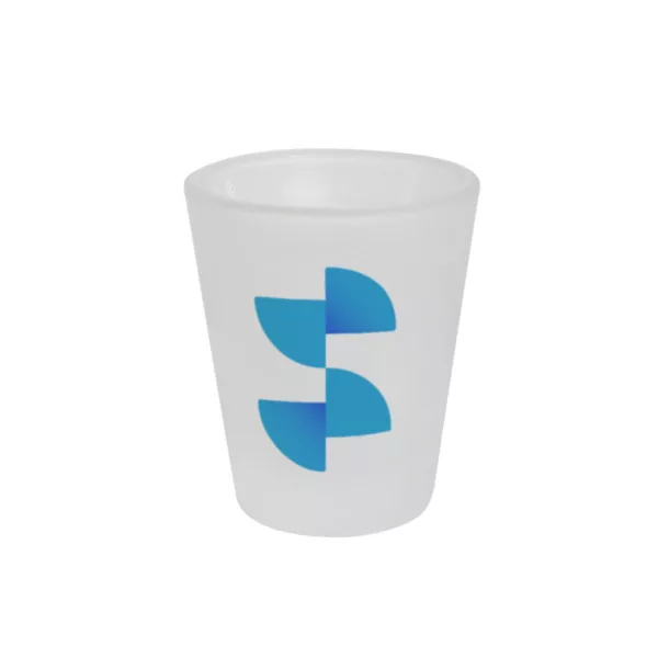 Pahar de sticlă sublimată 45 ml