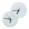 Ceas de perete din sticla sublimabil 20cm