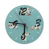 Ceas de perete din sticla sublimabil 20cm